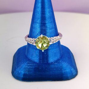 Circular Yellow Ring Size 9 - Fragrant Jewels